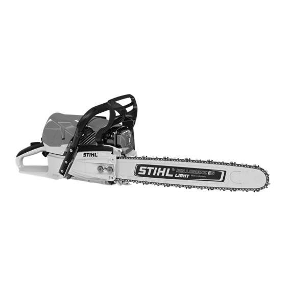 Stihl MS 462 C-M Notice D'emploi