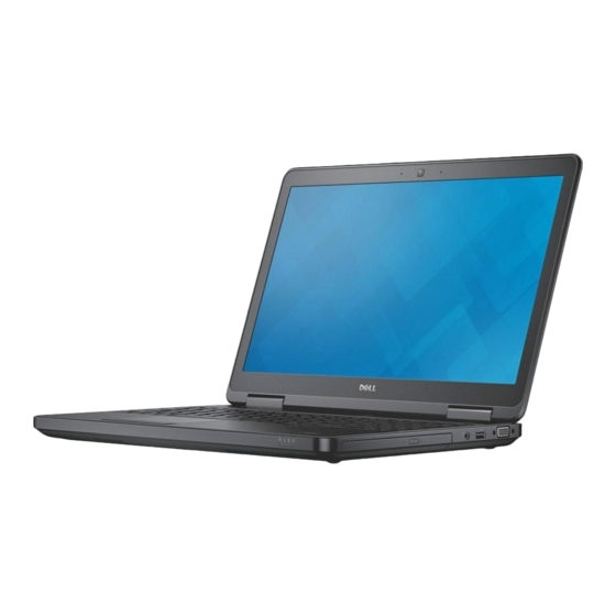 Dell Latitude E5540 Manuel Du Propriétaire