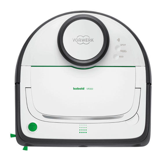 Vorwerk KOBOLD VR300 Manuels