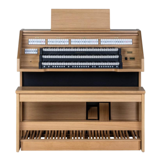 Johannus OPUS C-260 Manuel D'utilisation