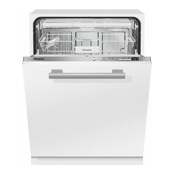 Miele G 4960 Mode D'emploi