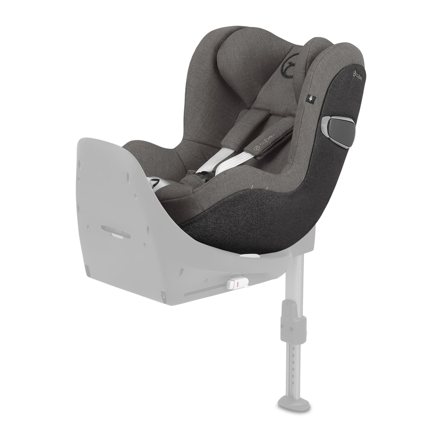 Cybex Platinum SIRONA Zi i-SIZE Mode D'emploi