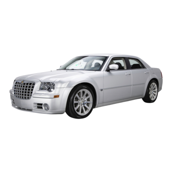 Chrysler 300C 2006 Manuel D'utilisation