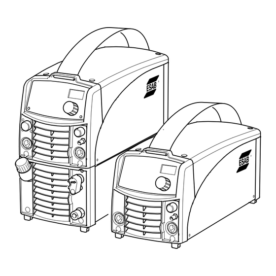 ESAB Caddy Tig 1500i Manuel D'instructions