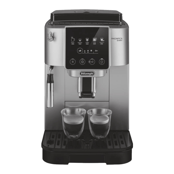 DeLonghi Magnifica Start ECAM22.2Y Serie Mode D'emploi