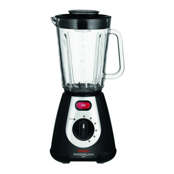 TEFAL BLENDFORCE MAXI BL233 Mode D'emploi