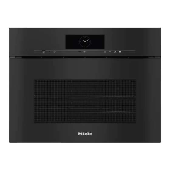 Miele DGC 7840 Mode D'emploi Et Instructions De Montage