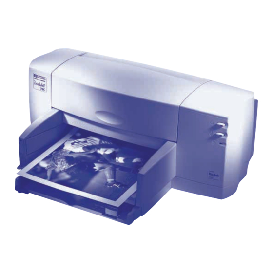 HP DeskJet 710C Série Guide D'utilisation