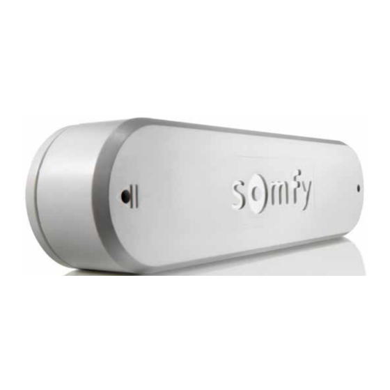 SOMFY Eolis 3D WireFree io Manuel D'installation