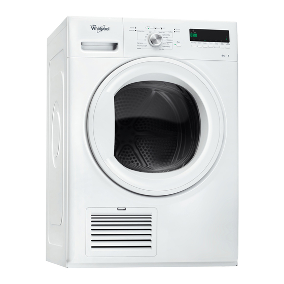 Whirlpool DDLX 80114 Consignes D'installation, Utilisation Et Sécurité