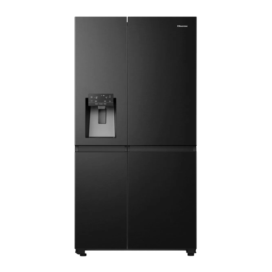 Hisense RS818N4IID Manuel D'utilisation