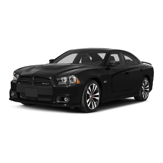 Dodge CHARGER SRT8 2013 Guide D'utilisateur