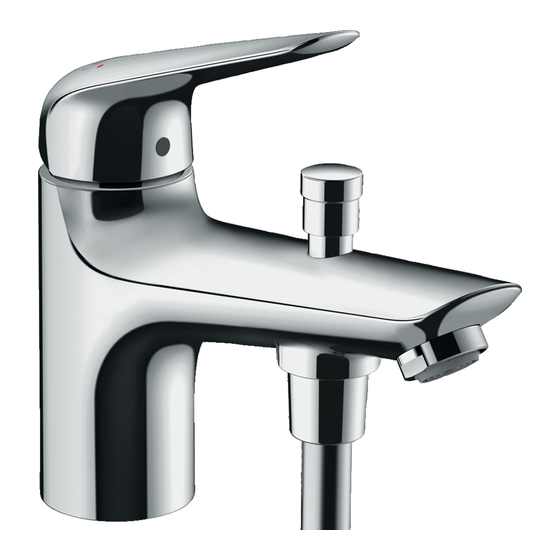 Hansgrohe Novus 71324000 Mode D'emploi / Instructions De Montage