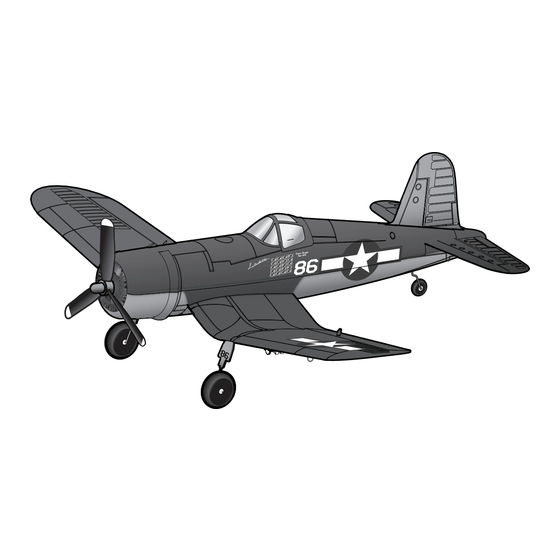 PARKZONE Ultra Micro F4U Corsair RTF/BNF Manuel D'utilisation