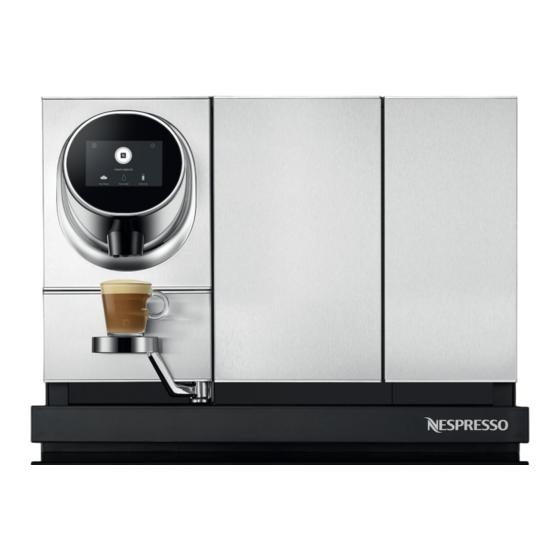 Nespresso Professional Momento 120 Mode D'emploi