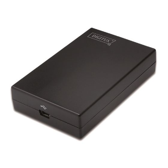 Digitus DA-70834 Guide D'installation Rapide