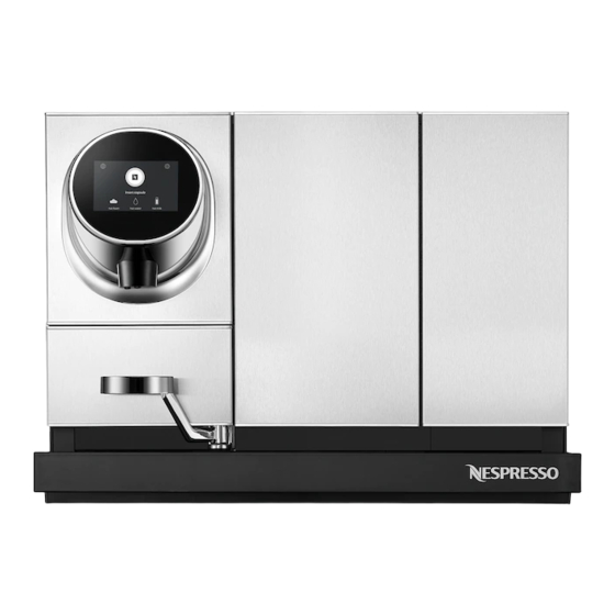 Nespresso Professional Momento 120 Manuels