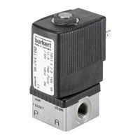 Burkert 6013 Manuel D'utilisation