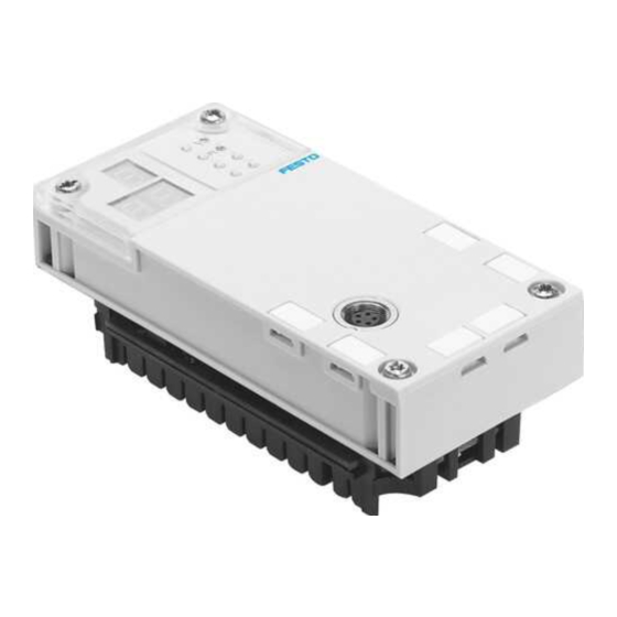 Festo CPX-CMIX-M1-1 Manuel Électronique