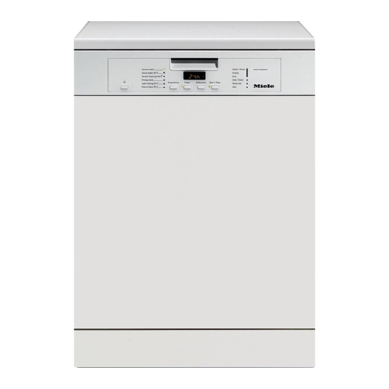 Miele G5141 Mode D'emploi