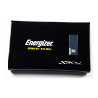 XPAL Power Corp. Energizer Energi to go XP4000 Manuel De L'utilisateur