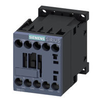 Siemens SIRIUS 3RH21-2 Serie Instructions De Service