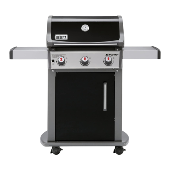 Weber Spirit 310 PREMIUM Guide De Montage