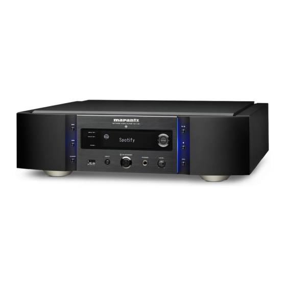 Marantz NA-11S1 Manuel De L'utilisateur