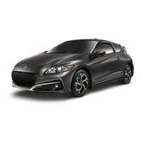 Honda CR-Z 2016 Mode D'emploi