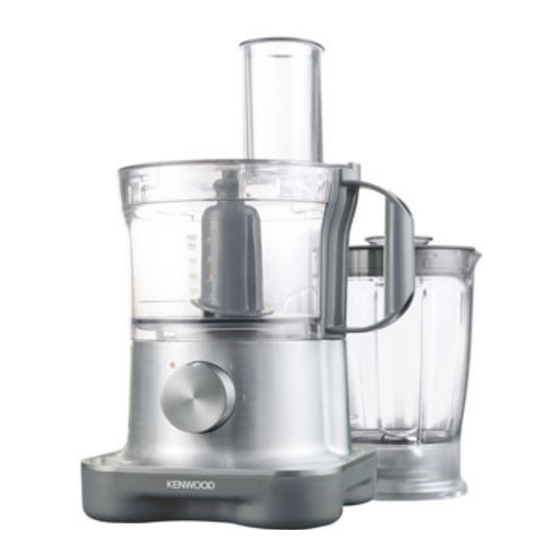 Kenwood FP 255 Mode D'emploi