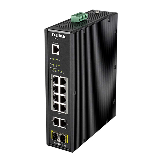 D-Link DIS-200G-12PS Guide D'installation Rapide