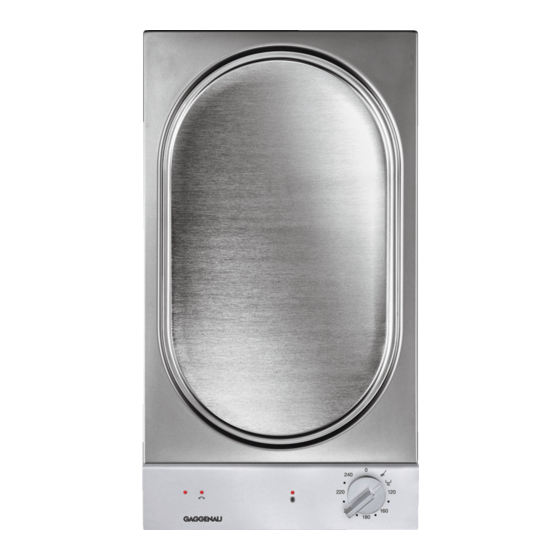 Gaggenau VP 230 Notice D'utilisation