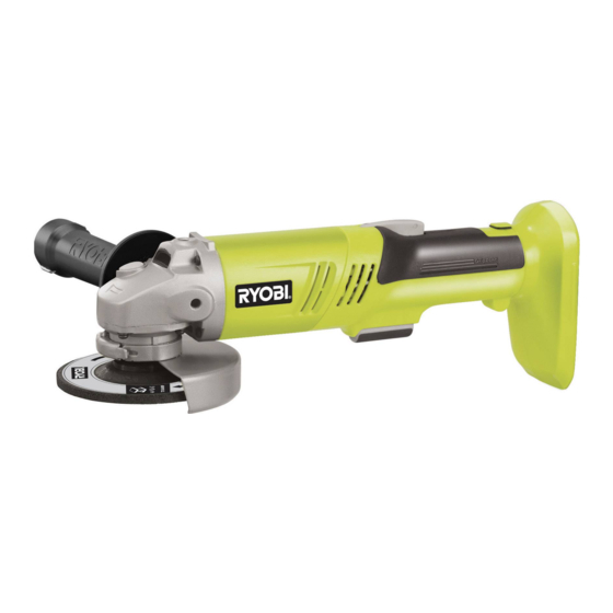 Ryobi CAG-180 Manuel D'utilisation