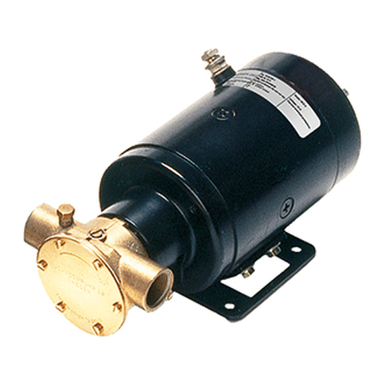 Johnson Pump SPXFLOW F5B-19 Mode D'emploi