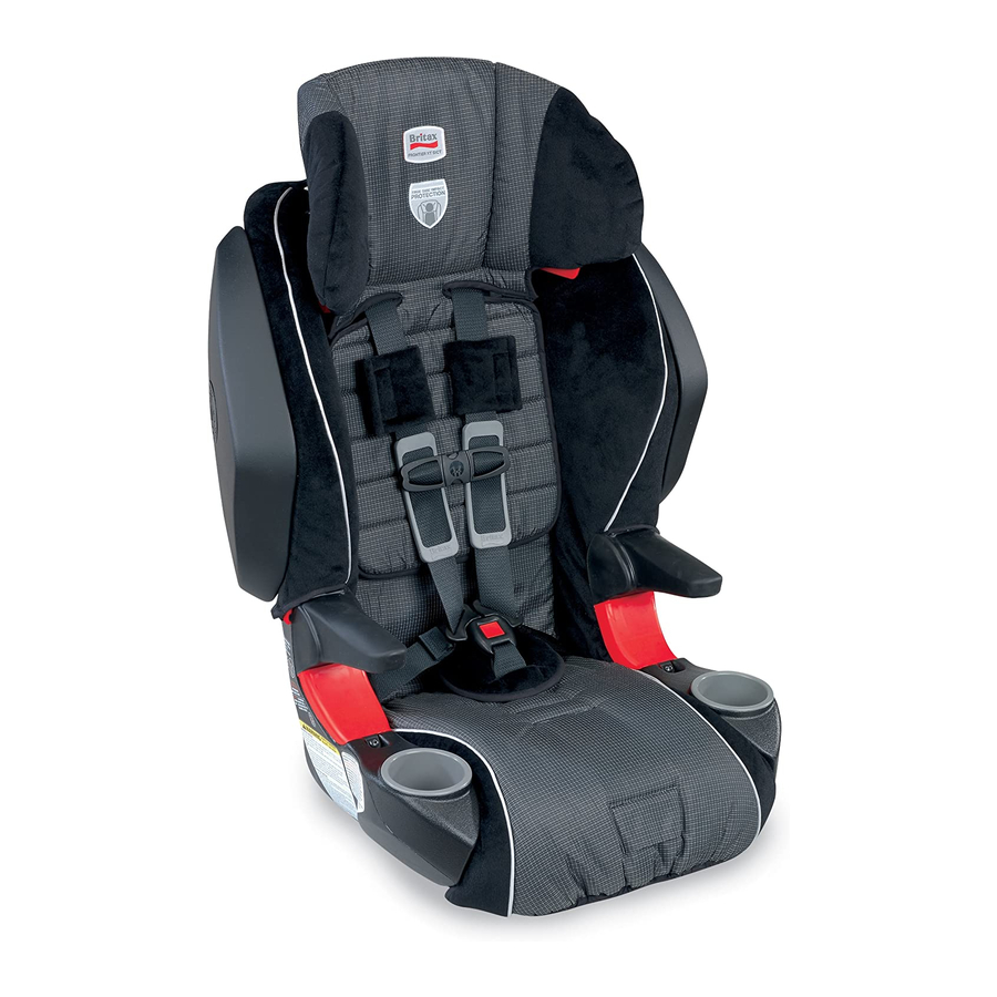 Britax Frontier XT SICT Guide D'utilisation