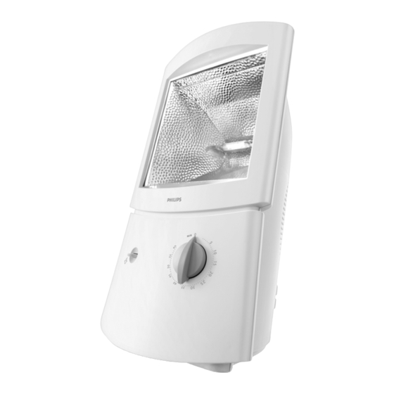 Philips Solarium HB404 Mode D'emploi