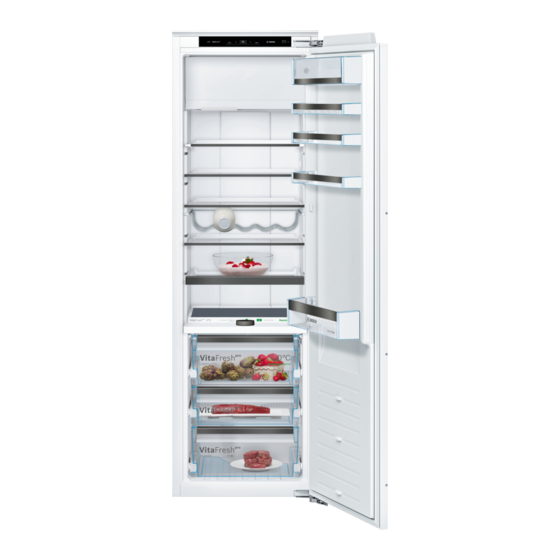 Bosch KIF82 Série Manuel D'utilisation