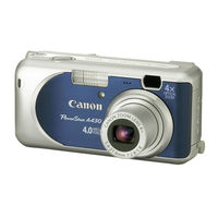 Canon PowerShot A420 Guide D'utilisation En Bref