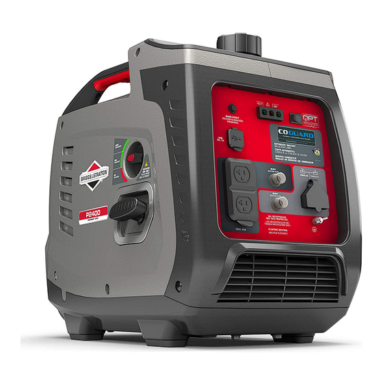 Briggs & Stratton PowerSmart P2400 Notice D'utilisation