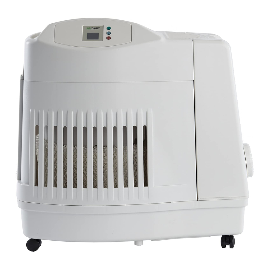 Aircare MA1201 Manuel De L'utilisateur