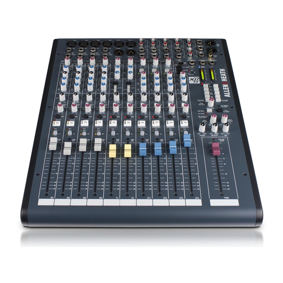 ALLEN & HEATH XB-14 MK2 Mode D'emploi