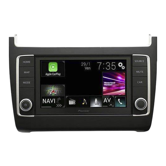 Pioneer AVIC-EVO1 Manuel De Fonctionnement