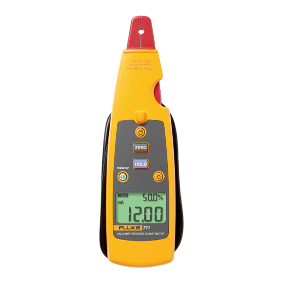 Fluke 771 Mode D'emploi