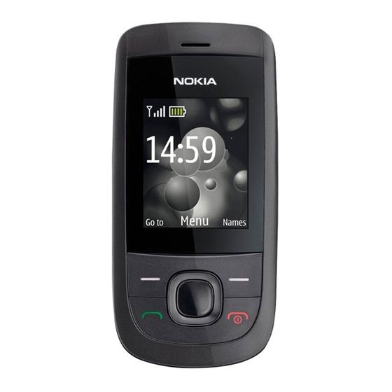 Nokia 2220 slide Guide D'utilisation