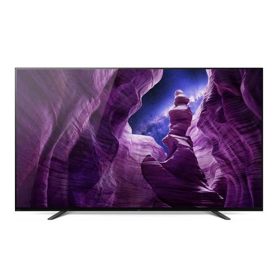 Sony BRAVIA KD-65A8 Guide De Référence