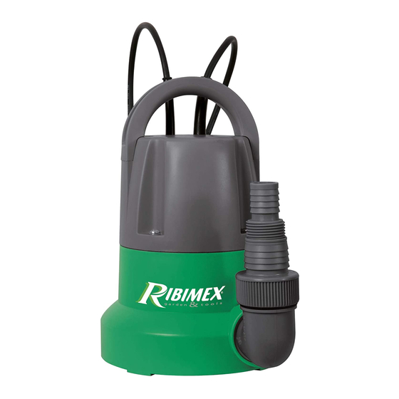 Ribimex Ribiland PRPVC401SP Manuel D'instructions Et D'utilisation