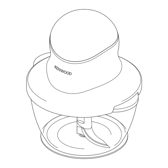 Kenwood CH700 Mode D'emploi
