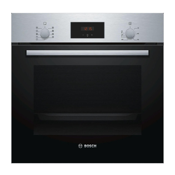 Bosch HBF114BS1 Manuel D'utilisation Et Notice D'installation