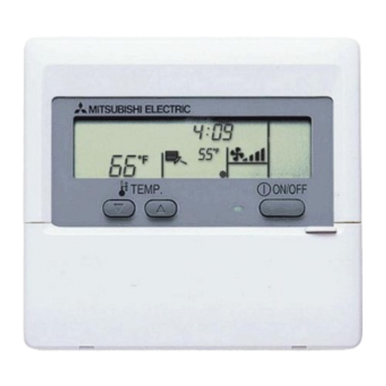 Mitsubishi Electric CITY MULTI PAR-F27MEA-US Manuel D'utilisation