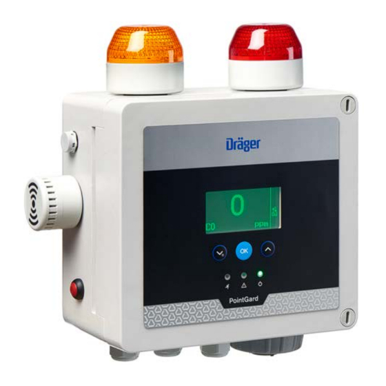 Dräger PointGard 3000 Serie Mode D'emploi